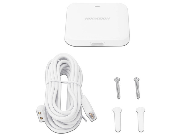 Detector de Fugas de Agua Inalámbrico Hikvision AX PRO DS-PDWL-E-WB. Color Blanco.