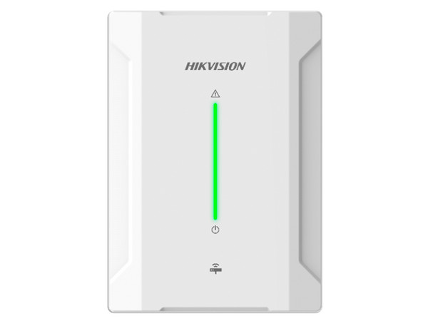 Expansor de zonas inalámbricas Hikvision AX HYBRID PRO, hasta 8 zonas. Color Blanco