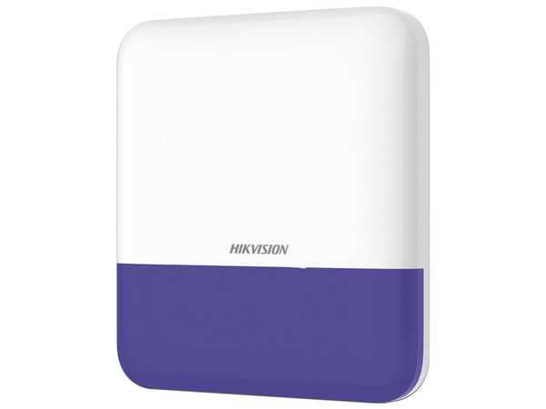 Sirena Inalámbrica Hikvision AX PRO DS-PS1-E-WB/B, Indicador LED, IP65. Color Blanco.