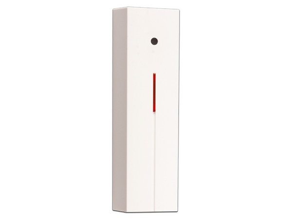 Detector Inalámbrico de Rotura de Cristal Jablotron JA-180B, Direccionable, Distancia de Detección de Hasta 9m.