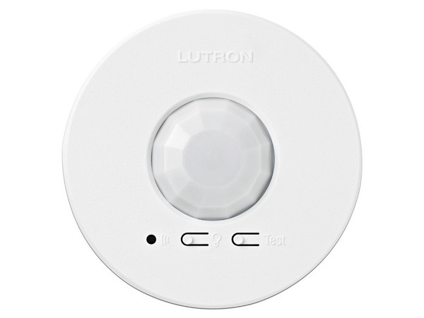 Sensor empotrable Lutron LRF2-OCR2B-P-WH para detectar presencia Ocupancy/Vacancy 360 grados. Color Blanco