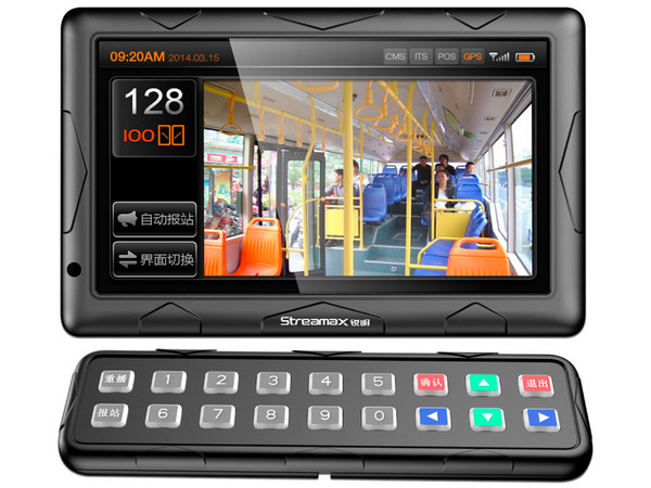 Pantalla interactiva Meriva CP5 para MDVRS, Tamaño 10.1