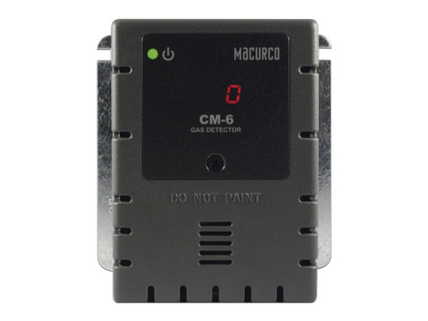 Detector, Controlador y Transductor Marcuco CM-6 de Monóxido de Carbono.