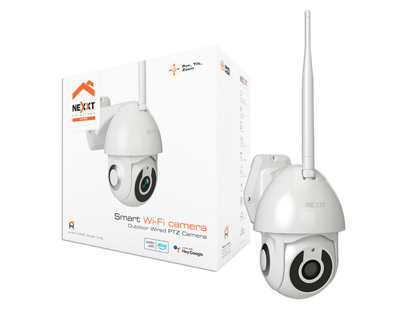 Cámara IP de vigilancia tipo Bala Nexxt NHC-O612 de 2 MP, IR hasta 10m, H.264, Ranura MicroSD, IP67. Color Blanco