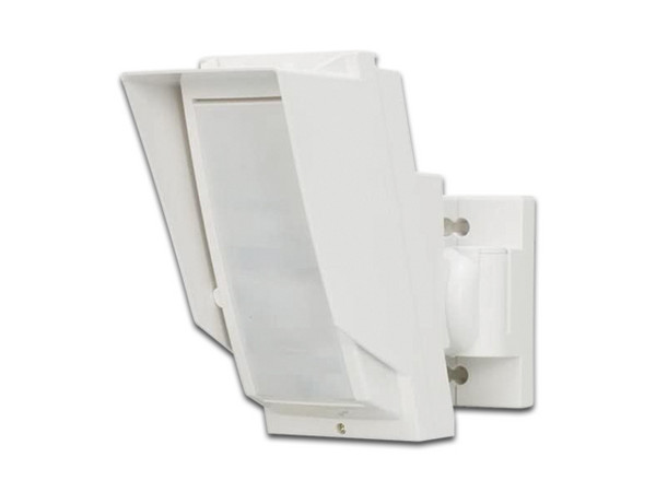 Sensor Detector de Movimiento, Optex HX80NRAM, para uso exterior, alcance hasta 24 metros, instalación a 3 metros de altura, compatible con cualquier panel de alarma.