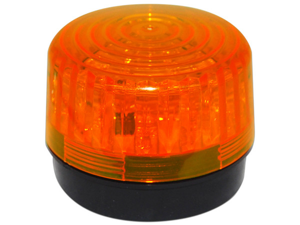 Estrobo Ámbar Paamon PAM-LED3 Alámbrico con LEDs Individuales y Material ABS de Alto Impacto. Color Ámbar.