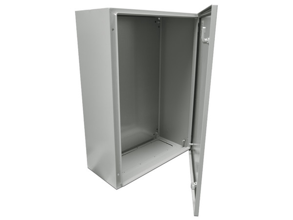 Gabinete de Acero Precision PST-5070-25A para Uso en Intemperie, Placa Trasera Interior y Compuerta Inferior (Incluye Chapa y Llave).