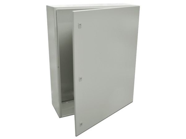 Gabinete Precision PST-8012040-A de Acero para uso en intemperie, IP66, Hasta 120kg de peso soportado.