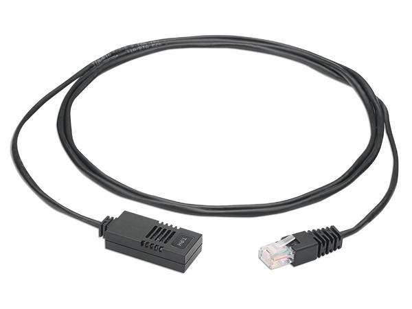 Sensor de Monitoreo Ambiental de Temperatura y Humedad, Para Gabinetes de Telecomunicaciones o Centros de Datos, Compatible con PDUs G5 SmartZone de Panduit, Con Cable de 2 Metros.