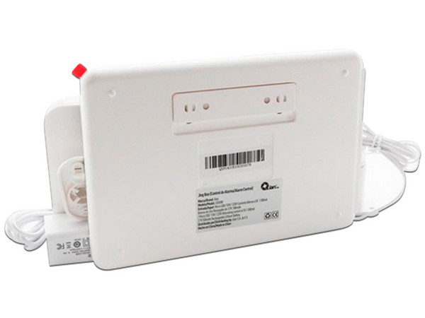 Kit de alarma Qian Jing Bao SS5500. Incluye sensor de Puerta, sirena alámbrica, Sensor PIR, Wi-Fi, tarjeta RFID.