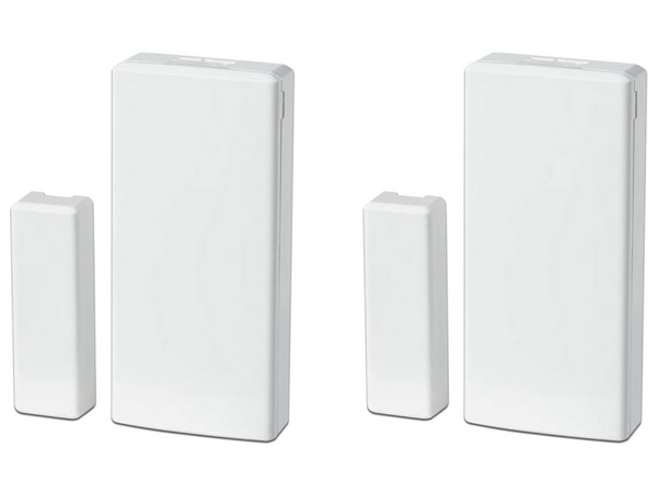 Kit de Sistema de Alarma Qolsys IQNS PACK, Incluye Panel IQ 4 NS, 1 sensor PIR inalámbrico PG9914, 2 Sensores Magnéticos PG9303, Color Blanco.