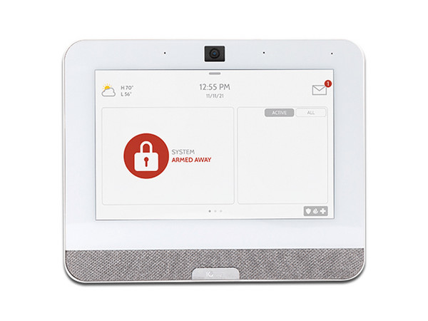 Panel de Alarma Qolsys IQP4005 IQ Panel 4, Power G 915 Mhz y DSC Serie Power 433 Mhz, Pantalla Multi-Touch de 7