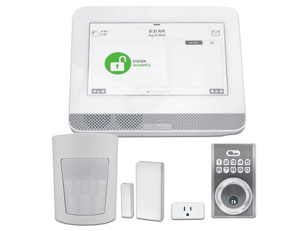 Kit de automatización Qolsys IQ4 Hub Power Manager con sensor PIR