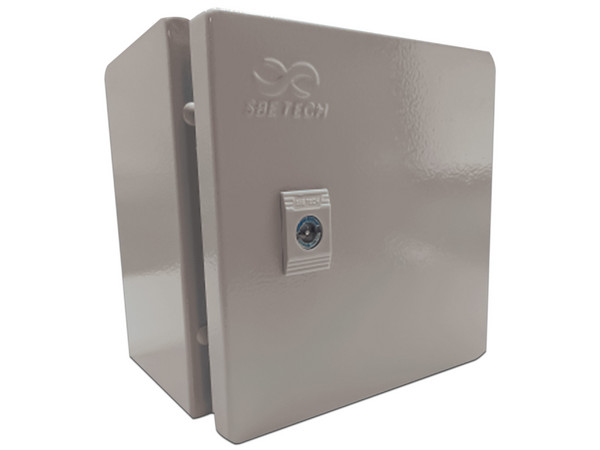 Gabinete metálico Sbetech SBE-303015 Para uso exterior, IP65, NEMA 4, Fabricado en Acero calibre 14.