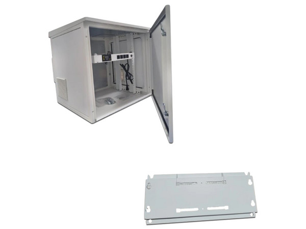 Gabinete Exterior SBE TECH SBE-FRT9UR + SBE-SOPFTRT de 19