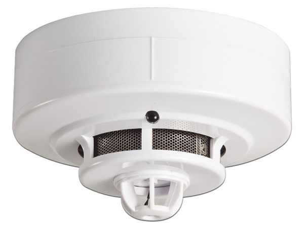 Detector de Humo SFire SF-119-2H Fotoeléctrico con Detector de Temperatura de 2 hilos. Color Blanco.