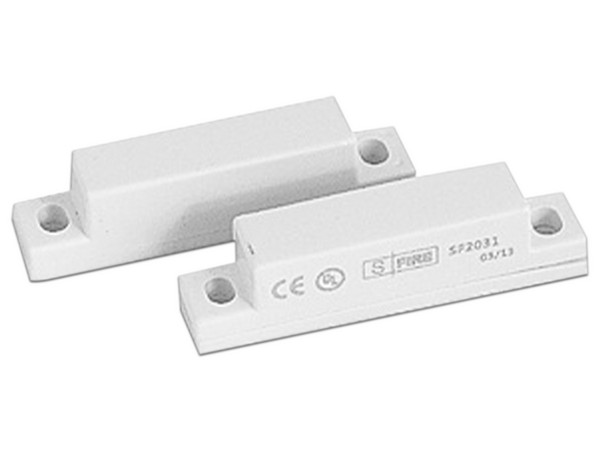 Contacto magnético SFIRE SF-2031 para puertas y ventanas, Color Blanco.