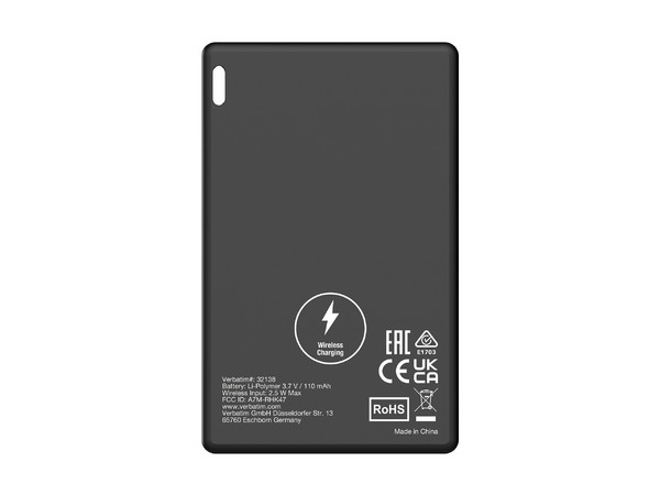 Localizador Tarjeta Bluetooth Verbatim MyFinder personal, Resistente al Polvo y Agua, IP66, compatible con Find My de Apple, Color Negro. Paquete de 3 Piezas, Negro, Plata y Blanco.