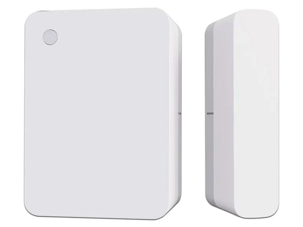 Sensor Xiaomi Mi Door and Window Sensor 2, para puertas y ventanas, Incluye Enchufe Inteligente Ezviz T30, Color Blanco.