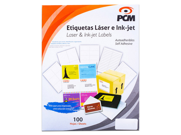 Etiqueta Laser PCM 1 3/4