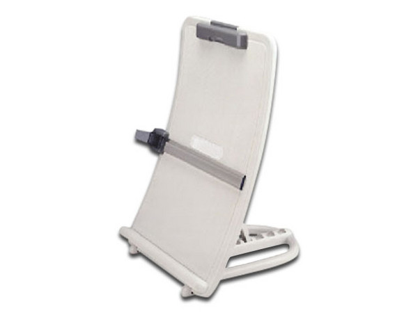 Soporte para hojas BRobotix Vertical Curvo. Color Blanco.