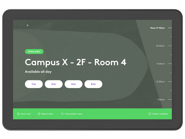 Logitech Tap Scheduler programador para salas de reuniones.