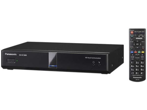 Equipo de videoconferencia Panasonic KX-VC1000, Full HD, 1x RJ-45, HDMI, USB 2.0.