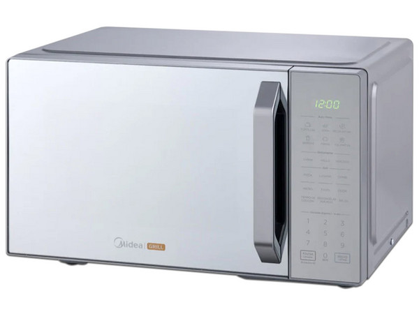 Horno de Microondas Grill MIDEA MMDXG11S2MG de 1.1 Pies Cúbicos (31L). Color Gris