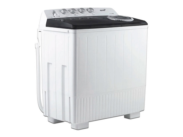 Lavadora Semiautomática Acros de 2 Tinas, MaxSpin Dry, 19 Kg. Color Blanco.
