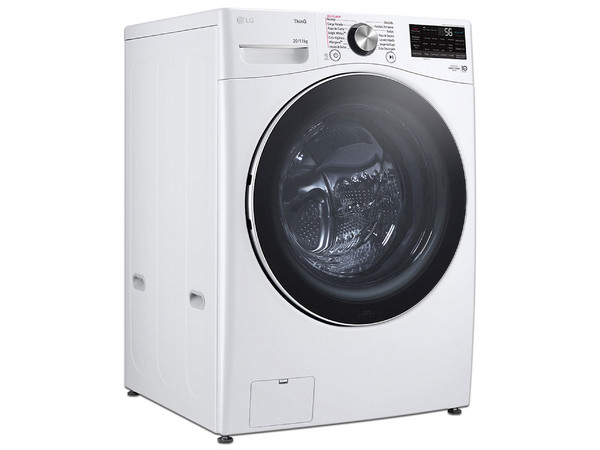 Lavasecadora LG WD20WV26R, Carga Frontal, 20kg/11kg, color blanco.