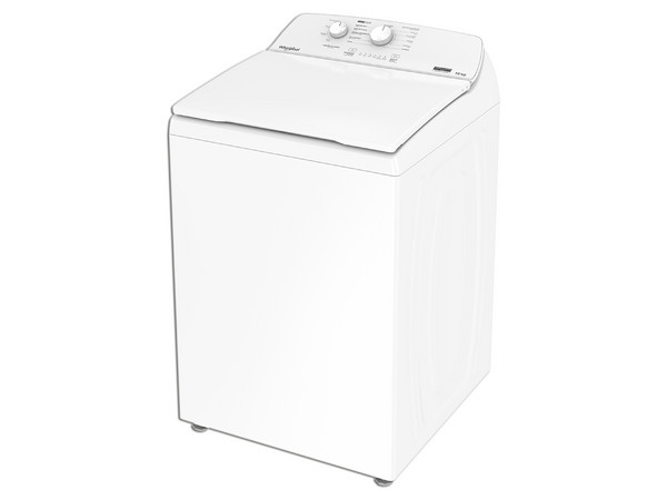 Lavadora Whirlpool Xpert System, carga superior 16 kg, Color blanca.