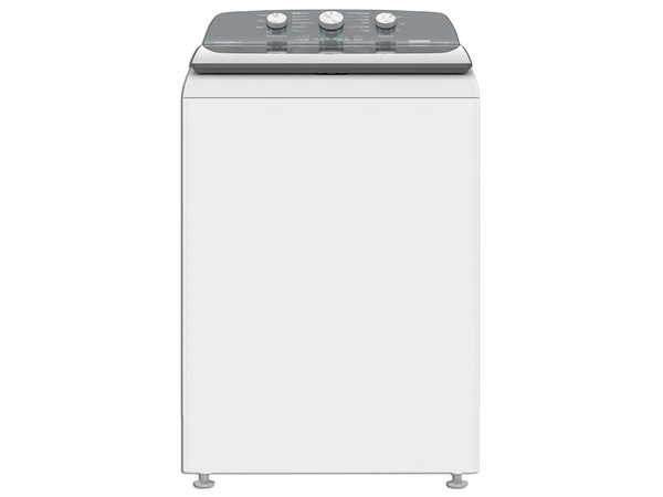 Lavadora Whirlpool Xpert System, carga superior 17 kg, agitador con tapa vidrio, Color blanca.