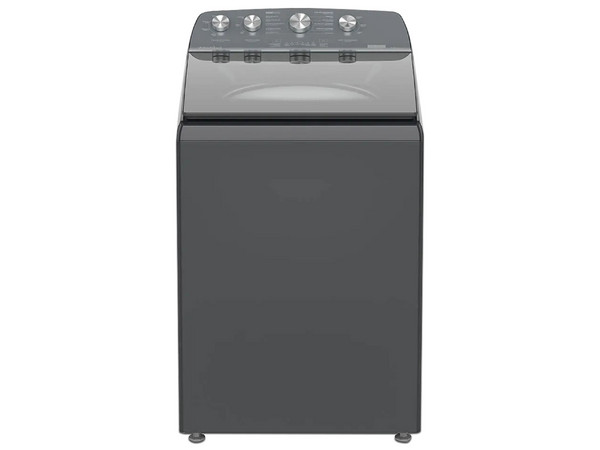 Lavadora Whirlpool 8MWTW1844WMG, 18 Kg, Carga Superior, Color Gris, Alta Capacidad para Uso Profesional.