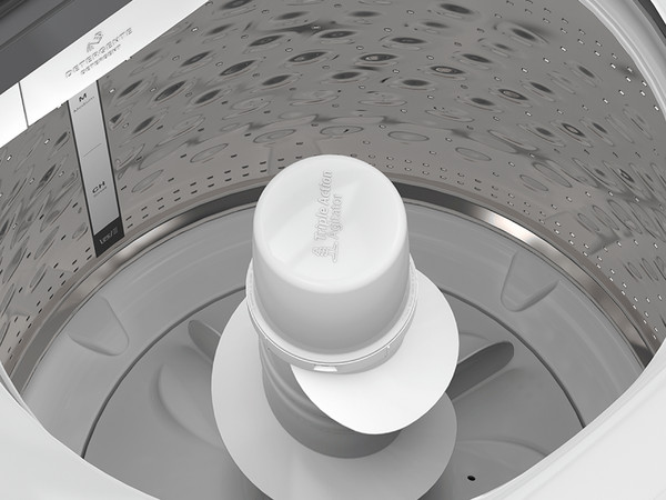 Lavadora Whirlpool Xpert System 8MWTW2031WJM, carga superior 20 kg, Color blanca.