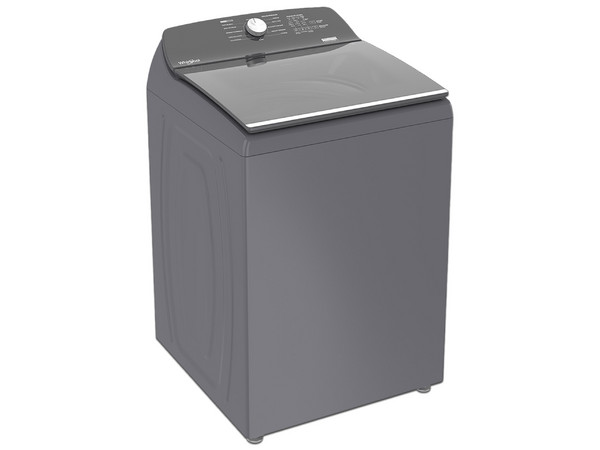 Lavadora Whirlpool Xpert System 8MWTWLA31WJG de 22Kg, Carga Superior, 12 Ciclos, Color Gris.