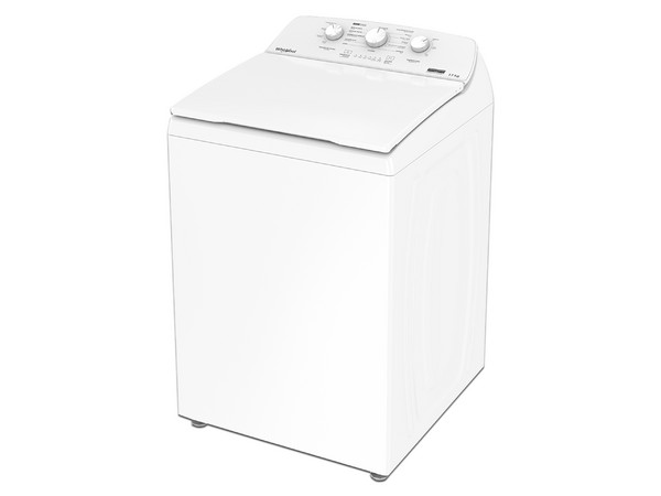 Lavadora Whirlpool Xpert System, carga superior 17 kg, Color blanca.