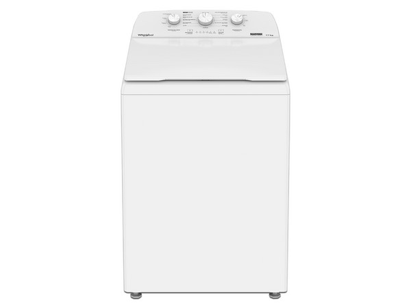 Lavadora Whirlpool Xpert System, carga superior 17 kg, Color blanca.