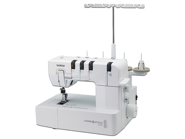 Máquina de coser Brother Cover CV3440, Tri-cover, Color Blanco.