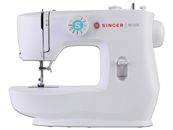 Máquina de Coser Singer M1505, 6 Puntadas, color blanco.