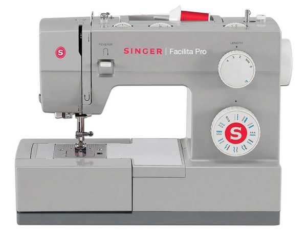 Máquina de coser Singer 4423, 23 puntadas, Color gris.