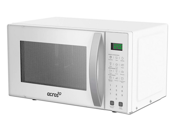 Horno De Microondas Acros capacidad de 20 L, Potencia de 700W. Color Blanco
