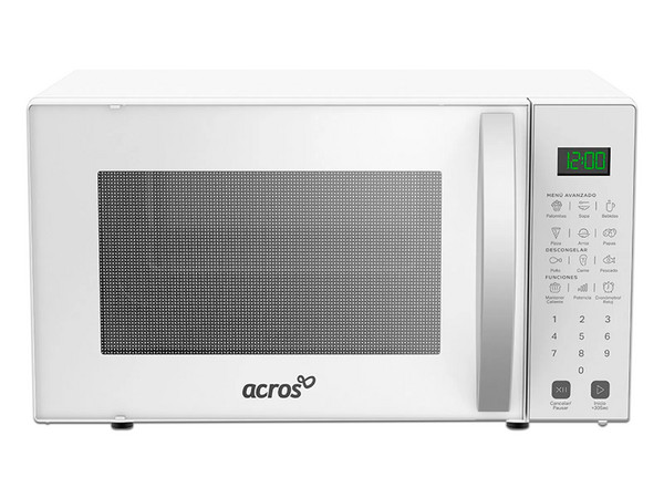 Horno De Microondas Acros capacidad de 20 L, Potencia de 700W. Color Blanco
