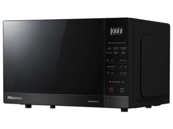 Microondas Hisense Inverter HMMS3411DSV de 39L, 1600W, 120V. Color Negro.