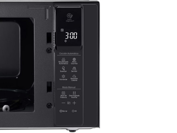 Horno de Microondas LG NeoChef EasyClean de 1.5 pies cúbicos (42L), 1350W. Color Gris.