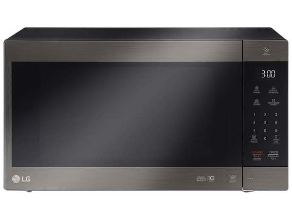 Horno de Microondas LG Grill MS2097HST de 2.2 pies, 1.2KW de potencia, 56L, Color Negro.
