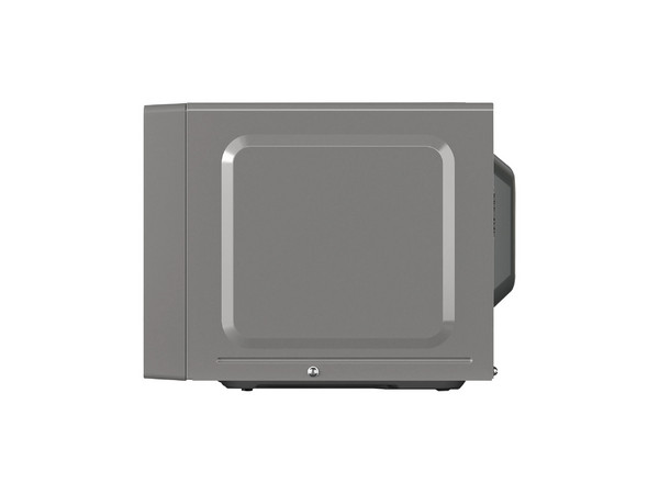 Horno de Microondas Midea MMDT07S2MG de 0.7 Pies, 20L, AutoClean, 11 Niveles de Potencia, Color Plata.