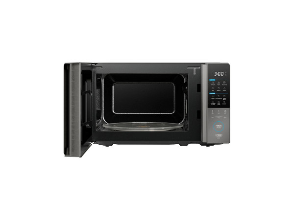 Horno de Microondas Midea MMDT07S2MG de 0.7 Pies, 20L, AutoClean, 11 Niveles de Potencia, Color Plata.