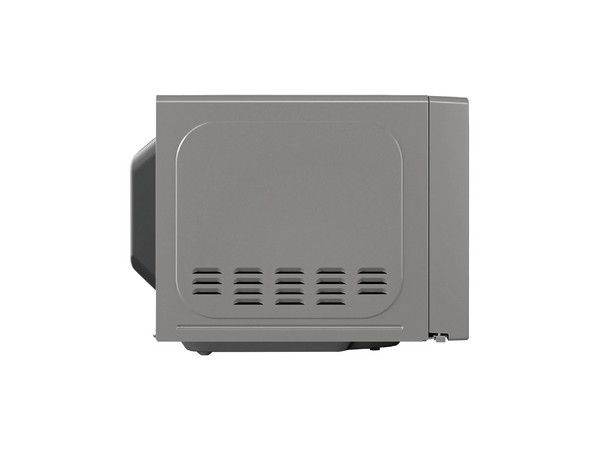 Horno de Microondas Midea MMDT07S2MG de 0.7 Pies, 20L, AutoClean, 11 Niveles de Potencia, Color Plata.