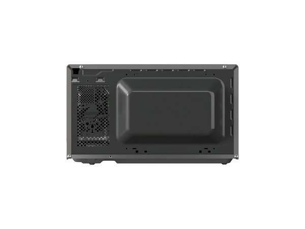 Horno de Microondas Midea MMDT07S2MG de 0.7 Pies, 20L, AutoClean, 11 Niveles de Potencia, Color Plata.
