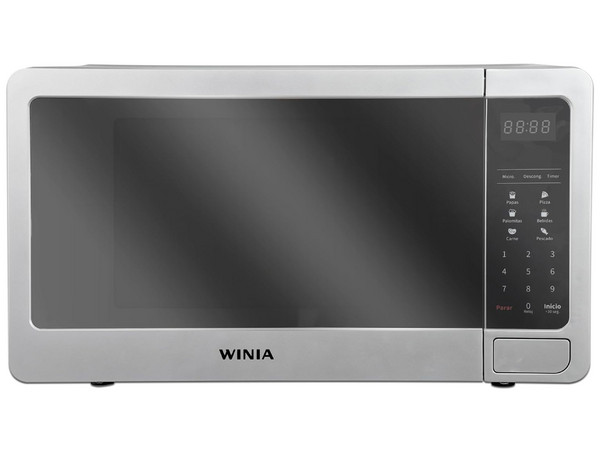 Horno de Microondas Winia KOS-63MSSA de 0.7 Pies, 1000 W, Color Plateado.